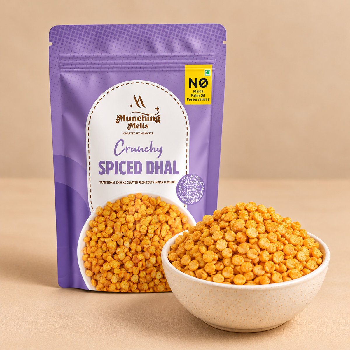 Crunchy Spiced Dhal